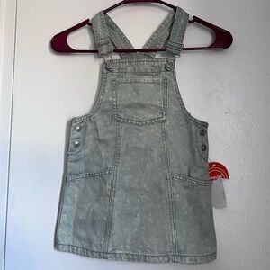 Wonder Nation Green Overalls Classic Design